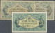 03147 Ukraina / Ukraine: Set Of 3 Notes 50 Karbovantsiv ND(1918) And ND(1920), Containing P. 4a With AO Prefix In XF- Co - Ukraine