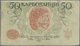 03148 Ukraina / Ukraine: 50 Karbovanez ND(1918) P. 4b, Used With Several Folds And Creases, Condition: F-. - Ukraine
