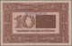 03158 Ukraina / Ukraine: 10 Hryven 1918 P. 21c, Kharitonov 22c, Rare Note In Crisp Original Condition: UNC. - Ukraine