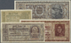 03167 Ukraina / Ukraine: Set Of 4 Banknotes Containing 1, 5, 10 And 20 Karbowanez 1942 P. 49, 51-53; The First Two In F+ - Ukraine