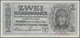 03168 Ukraina / Ukraine: 2 Karbowanez 1942 P. 50, Ro 592, Rare Issue But Washed And Pressed, Center Fold, No Holes Or Te - Ukraine