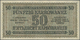 03169 Ukraina / Ukraine: 50 And 100 Karbowanez 1942, P.54, 55, Very Nice Condition With Some Folds And Lightly Stained P - Ukraine