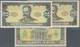 03181 Ukraina / Ukraine: Very Interesting Set With 3 Error Notes 20 Hriven 1992, P.107, One With Unfinished Printing On - Ukraine