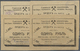 03393 Ukraina / Ukraine: Charkov Students Cooperative Set With 4 Vouchers 2 X 1 And 2 X 5 Rubles 1920, P.NL (R 18841, 18 - Ukraine