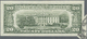 03418 United States Of America: 20 Dollars 1985 P. 477 Error Note, Miscut And Error Printed At Lower Left Corner, Condit - Autres & Non Classés