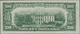 03425 United States Of America: 20 Dollars 1950A, ERROR Note, The Seal, Block Numbers And Serial Numbers Are Printed Inv - Autres & Non Classés
