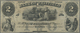 03447 United States Of America: Georgia, The Bank Of Whitefield In Dalton 2 Dollars 1860 Remainder Without Signature And - Autres & Non Classés
