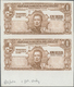 03468 Uruguay: Set Of 2 Uncut Notes 1 Peos 1939 Uniface Proof P. 35s/p In Condition: UNC. - Uruguay