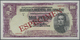 03474 Uruguay: 1000 Pesos 1939 Specimen P. 41s, Zero Serial Numbers, Red Specimen Overprint, Light Handling In Paper, Co - Uruguay