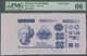 03530 Testbanknoten: Norway: Test Note Of The NORWAY National Bank Intaglio Blue SICPA Ink On A Banknote Printing Machin - Fictifs & Spécimens