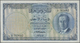 03550 Iraq / Irak: 1 Dinar ND(1955) P. 39, Vertically Foled Several Times, No Holes Or Tears, Nice Colors, Crispness In - Iraq