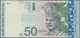 03554 Malaysia: 50 Ringgit ND(1998-2001) P. 43 Error Print At Right Border, The Denomination "50" And Print At Left Bord - Malaysie