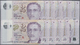 03565 Singapore / Singapur: Set Of 25 Pcs 2 Dollars ND(1999) P. 38, All With Special Numbers, Very Rare, Containing #5GQ - Singapour