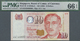 Delcampe - 03566 Singapore / Singapur: Large And Rare Set Of 10 Pcs 10 Dollars ND(1999) P. 40, All With Special Numbers And All PMG - Singapour