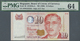 Delcampe - 03566 Singapore / Singapur: Large And Rare Set Of 10 Pcs 10 Dollars ND(1999) P. 40, All With Special Numbers And All PMG - Singapore