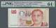 Delcampe - 03566 Singapore / Singapur: Large And Rare Set Of 10 Pcs 10 Dollars ND(1999) P. 40, All With Special Numbers And All PMG - Singapore