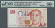 Delcampe - 03566 Singapore / Singapur: Large And Rare Set Of 10 Pcs 10 Dollars ND(1999) P. 40, All With Special Numbers And All PMG - Singapour