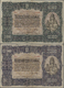 03670 Hungary / Ungarn: Set With 13 Banknotes Series 1920's From 20 Filler Up To 25.000 Korona, Including For Example  1 - Hongrie