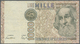 Delcampe - 03682 Italy / Italien: Set Of 12 Notes, All REPLACEMENT Notes, Containing 1000 Lire 1948 Letter "W" P. 88ar (VG), 100 Li - Autres & Non Classés