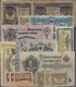03722 Russia Regional Issues  - North Russia: Set Of 26 Banknotes All With Provisional Perforations For Revalidation, Co - Russie