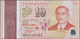 03728 Singapore / Singapur: Commemorative Box Containing 6  Notes Commemorating "50 Years Of Nation-Building", 5x 10 And - Singapour