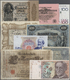 03777 Alle Welt: 3 Collectors Books With 657 Banknotes Germany And World With A Few Better Notes Like Netherlands 25 Gul - Other & Unclassified