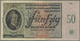 04005 Deutschland - Altdeutsche Staaten: Württemberg: Württembergische Notenbank, 50 Reichsmark, 1. August 1925, Ro.WTB - [ 1] …-1871 : Etats Allemands