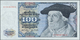 04035 Deutschland - Bank Deutscher Länder + Bundesrepublik Deutschland: 100 DM 1970, Ersatznote Serie "Z", Ro.273c, Mini - Autres & Non Classés