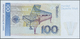 04049 Deutschland - Bank Deutscher Länder + Bundesrepublik Deutschland: 100 DM 1991, Ersatznote Serie "ZA", Ro.300b, Min - Autres & Non Classés
