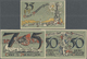 04127 Deutschland - Notgeld - Bayern: Oberammergau, Gemeinde, 25, 50, 75 Pf., 1.7.1921, Büttenpapier, Mit Rand, KN 198, - [11] Emissions Locales