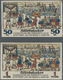 04155 Deutschland - Notgeld - Hamburg: Hamburg, Imperator-Bar, 50 Pf., 1 Mark, O. D. - 31.12.1921, Erh. II, Total 2 Sche - [11] Emissions Locales