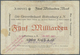 04329 Deutschland - Notgeld - Württemberg: Rottenburg, Albert Koch AG, 5 Mrd. Mark, 26.10.1923 (Datum Gestempelt), Gedru - [11] Emissions Locales