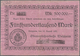 04401 Deutschland - Notgeld - Württemberg: Welzheim, Oberamtssparkasse, 100, 500 Tsd., 1 Mio. Mark, 10.8.1923, Erh. Meis - [11] Emissions Locales