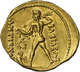 05006 Baktrien: Diodotus I. Ca. 255-235 V. Chr.: Gold-Stater Mit Titel Antiochos II; 8,29 G; Prufeinhieb Auf Dem Avers, - Grecques