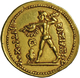 05007 Baktrien: Diodotus I. Ca. 255-235 V. Chr.: Gold-Stater Mit Titel Antiochus II; 8,04 G, Bearbeitete Felder, Sehr Sc - Grecques