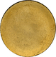 05017 Australien: Einseitige Probe In Gold (375er?) Geschlagen, "Känguru + 1835"; 35 Mm, 16,32 G, Spiegelnde Felder, Ste - Autres & Non Classés