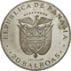 05055 Panama: 20 Balboas 1973, In Folienkapsel, Patinaansatz, PP-. - Panama