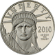 05079 Vereinigte Staaten Von Amerika - Anlagegold: American Eagle 2010, Platinum Proof, $100, 1 Troy Ounce (31,1g), Prea - Autres & Non Classés