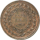 05100 Frankreich: Convention 1792-1795: Bronze Essai Double Couronne By Brezin, Nicht Datiert (An 1), PAIX ET FORCE, Rev - Autres & Non Classés