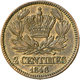05106 Frankreich: Königreich 1815-1847: Louis-Philippe I., Essai 2 Centimes 1846. Bronze, Durchmesser 20,2 Mm, Gewicht 3 - Autres & Non Classés
