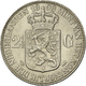 05141 Niederlande: Wilhelmina 1890-1948, 2 1/2 Gulden 1898, Variante P. Pander, Kl. Randfehler, Gutes Sehr Schön. - Collections
