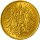 05144 Österreich - Anlagegold: Franz Joseph I. 1848-1916: 10 Kronen 1912 (NP), Jaeger 386, Vorzüglich-Stempelglanz. - Autriche