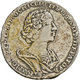 05154 Russland: Peter I. Der Große, 1689-1725: 1/2 Rubel 1724 (Poltina); 13,83 G, Randschrift, Bitkin 1074, Diakov 1512, - Russie