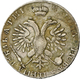 05156 Russland: Peter I. Der Große, 1689-1725: Rubel 1718; 27,16 G, Randschrift, Davenport 1652, Klebefilmreste, Min. Sc - Russia