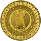 05205 Deutschland - Anlagegold: 200 Euro 2002 D, Währungsunion, In Kapsel, Mit Echtheitszertifikat Und Originaletui. - Allemagne