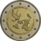 05209 Monaco: 2 EURO-Sondermünze 2013: 20 Jahre Mitgliedschaft In Den Vereinten Nationen, Gekapselt, Ohne Etui/Zertifika - Monaco