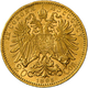05317 Haus Habsburg: Franz Joseph I. 1848-1916: 20 Kronen 1895, Frühwald 1927, J. 379, Feine Kratzer, Vorzüglich. - Autres – Europe