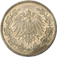 05359 Umlaufmünzen 1 Pf. - 1 Mark: 50 Pfennig 1900 J, Jaeger 15, Vorzüglich. - Taler Et Doppeltaler