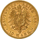 05385 Bayern: Ludwig II. (1864-1886): 10 Mark 1881 D, J 196, Geringe Auflage, Sehr Schön. - Monete D'oro