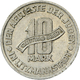 05411 Drittes Reich: Getto Litzmannstadt (Lodz), 10 Mark Quittung 1943, Aluminium, 3,41 G, Sehr Schön+. - Autres & Non Classés